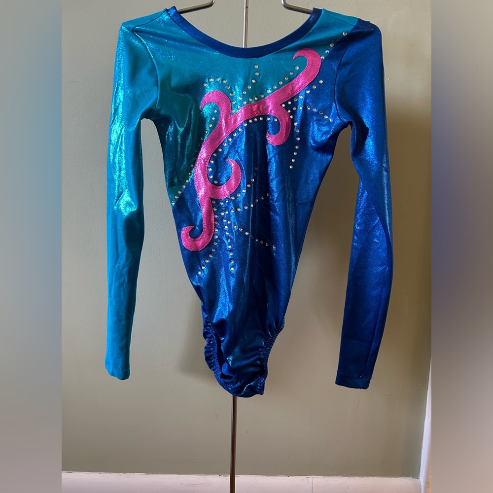 Nerver worn Jagwear gymnastic suit in excellent condition no missing sparkles